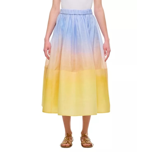Zimmermann Harmony Midi Skirt Multicolor 