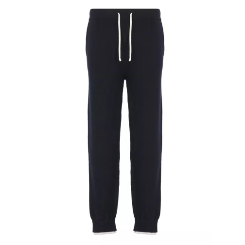 MSGM Wool And Cashmere Pants Black 