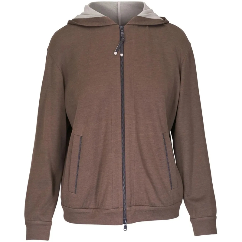 Brunello Cucinelli  cardigan c/capp. m/l divers mehrfarbig