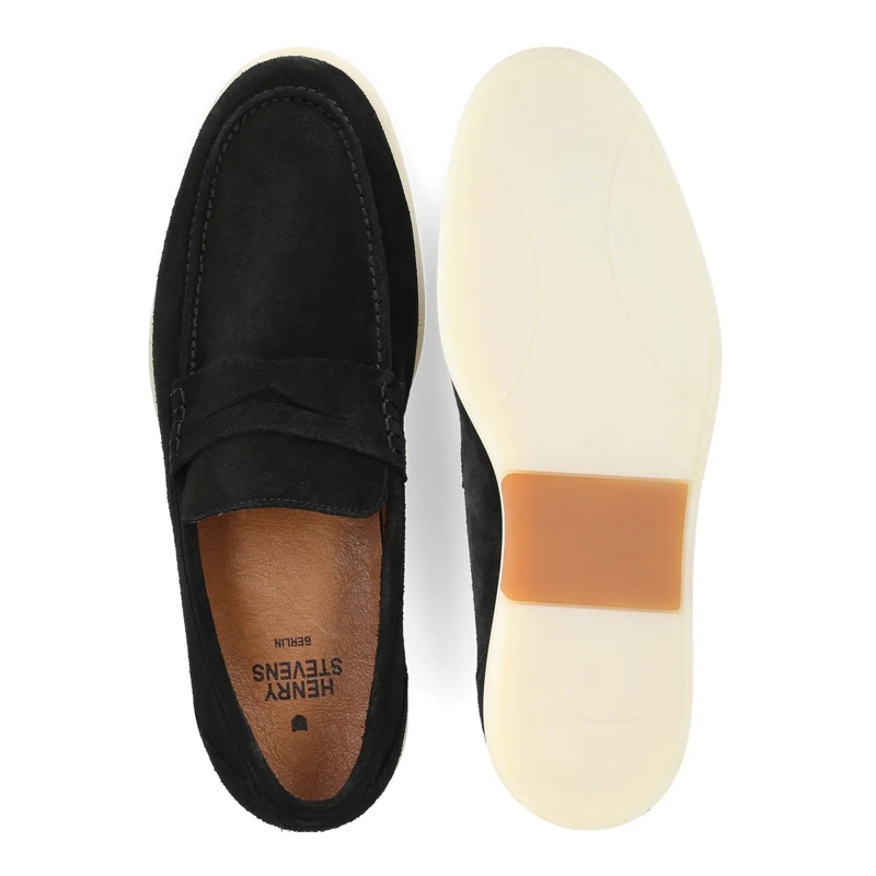 Henry Stevens Loafer Loafer Elia PL1 schwarz(Image 4)