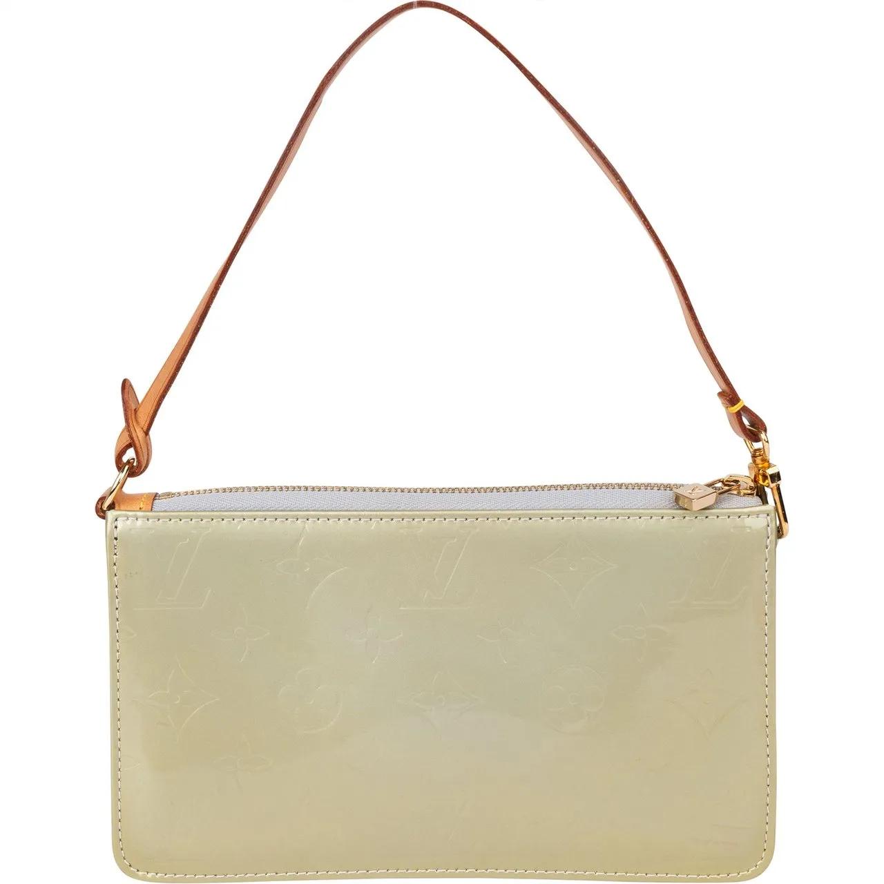 Louis Vuitton Crossbody Bags - Louis Vuitton Vernis Monogram Lexington Pochette H - Gr. unisize - in Grün - für Damen