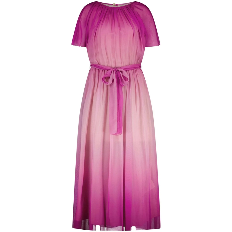 DRYKORN  Chiffon-Kleid mit fließendem Stoff Rosa(Image 2)