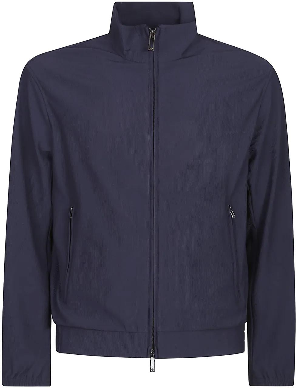 Thumbnail - Emporio Armani - Full Ip Jacket Blue - Größe 46 - blue