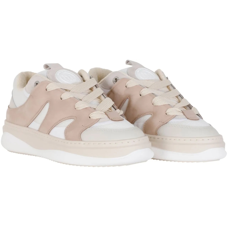 Mason Garments Low-Top-Sneaker Heren Venice Movimento Sneaker Wit weiß(Image 4)