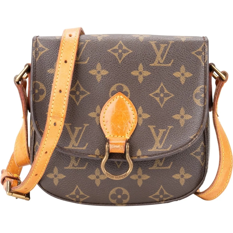 Louis Vuitton Schultertasche Louis Vuitton Canvas Monogram Saint Cloud PM Cross mehrfarbig