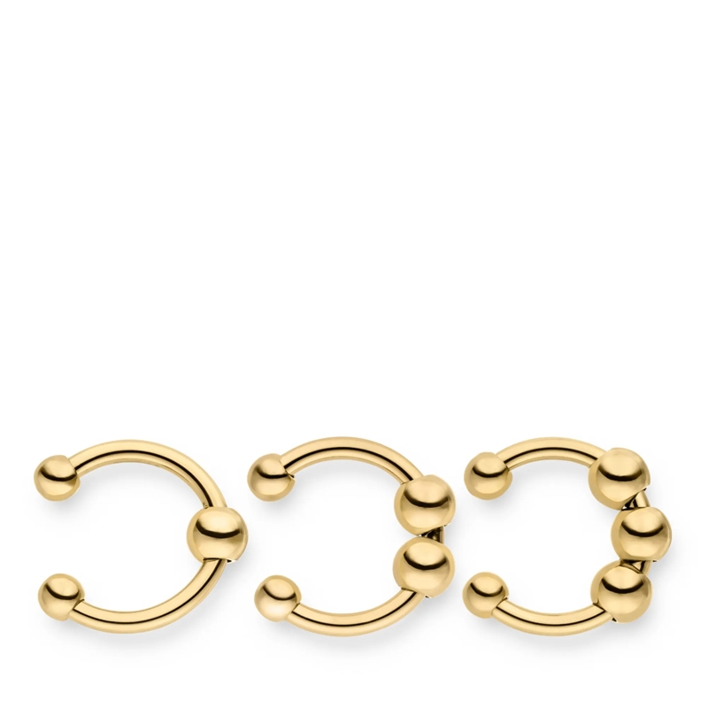 Liebeskind Berlin Mittellange Halskette Edelstahl Urban Chic gold(Image 4)