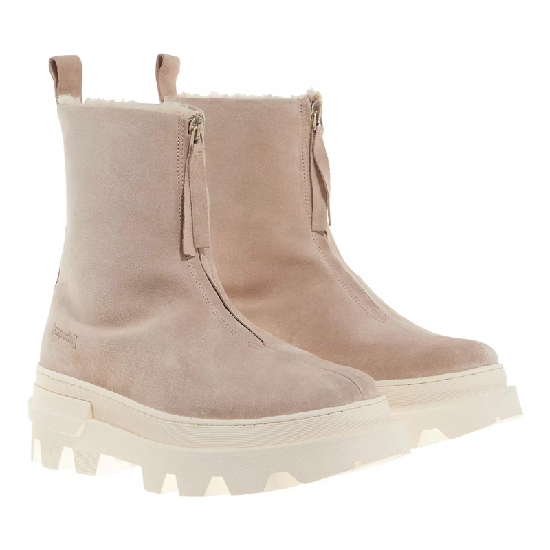 Espadrij l’originale Stiefeletten Zipper Bootie Beige