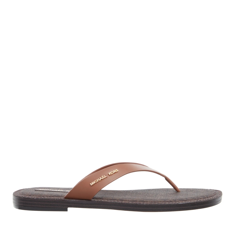 MICHAEL Michael Kors Flip Flops Koko Flip Flop Luggage