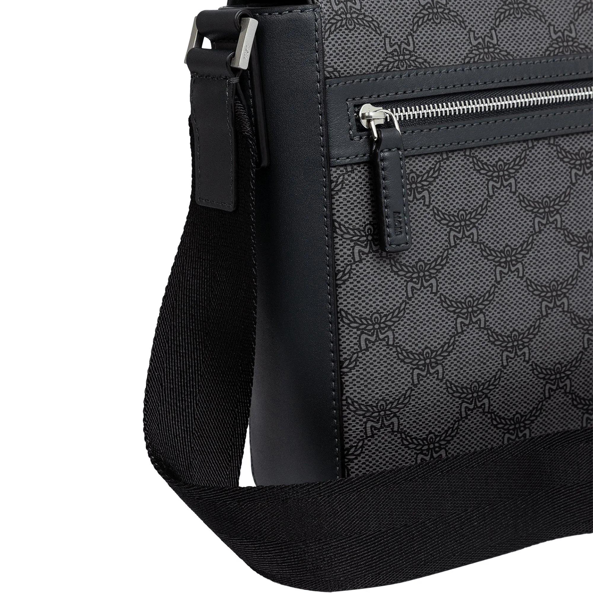 Thumbnail - MCM Crossbody Bags - Himmel Messenger-Tasche in Lauretos - Gr. unisize - in Grau - für Damen
