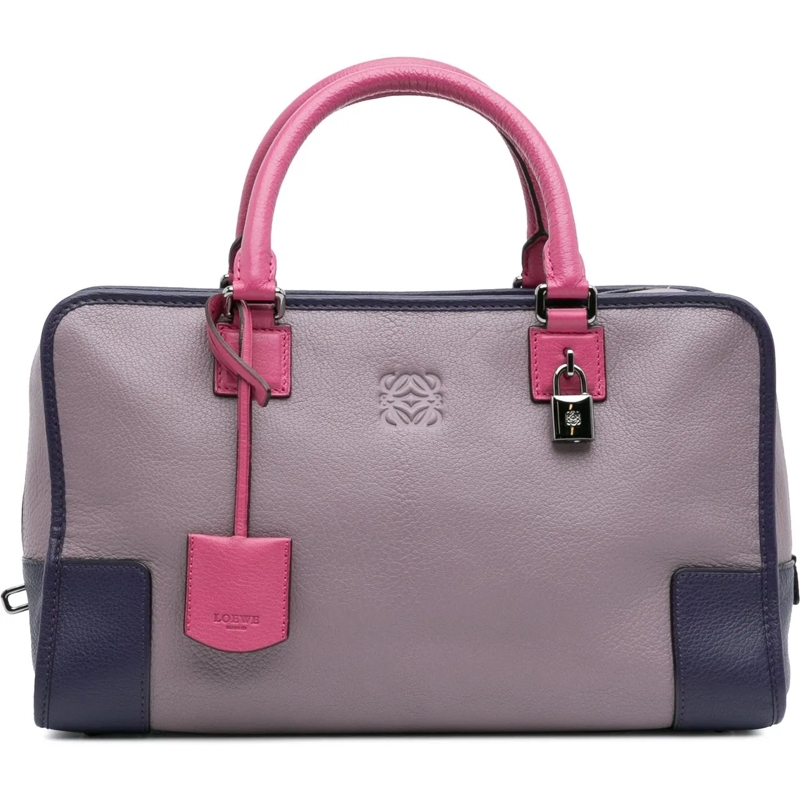 Loewe Fourre-tout Tricolor Goatskin Amazona 36 lila