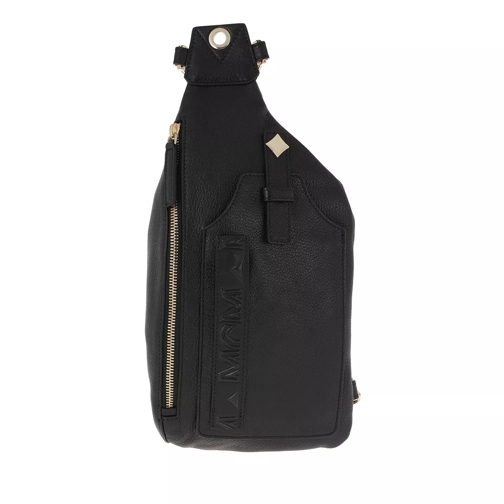 MCM Milano Goat Backpack Small Black Ryggsäck