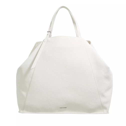 Calvin Klein Ck Fold Large Shopper Ecru Shopping Bag