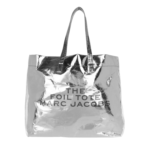 Marc Jacobs The Foil Tote Silber Shopping Bag