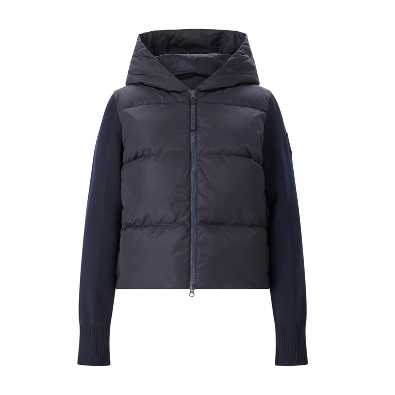 Canada Goose Overgangsjas Jacke aus Wollmix blau