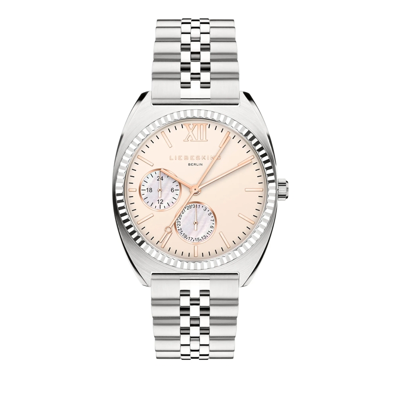 Liebeskind Berlin Automatikuhr Edelstahl The Colorful Multifunction silber