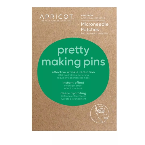 APRICOT Microneedle Patches "pretty making pins" Gesichtspatch