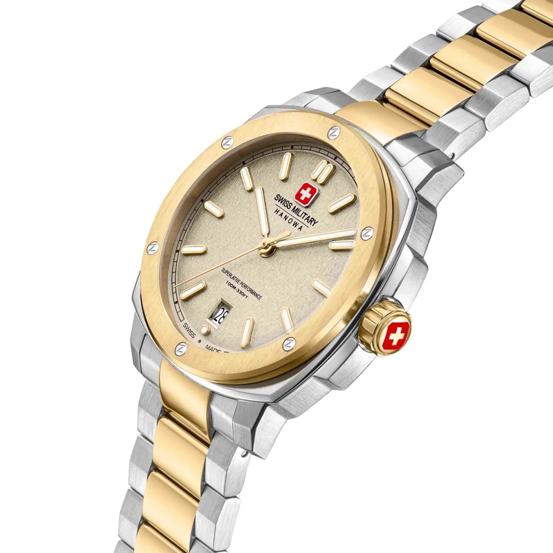 Swiss Military Hanowa Quarzuhr Quarzuhr Sirius gold(Image 2)