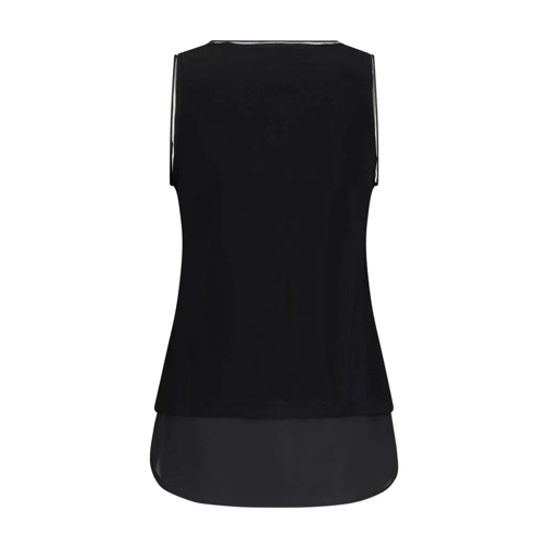 Joseph Ribkoff  Top aus elastischem Jersey Schwarz (Image 2)