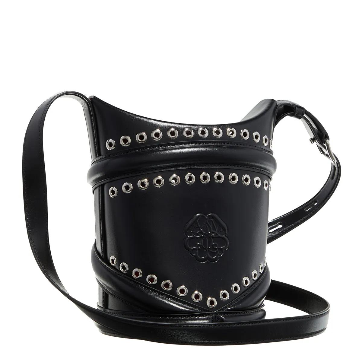 Alexander mcqueen Bucket bags The Curve Hobo Bag in zwart