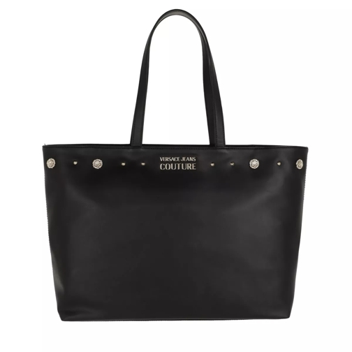 Versace Jeans Couture Logo Bucket Bag Black Shoppingväska