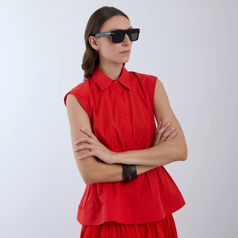 Tom Ford Sonnenbrille Cyrus-02 Shiny Black(Image 2)