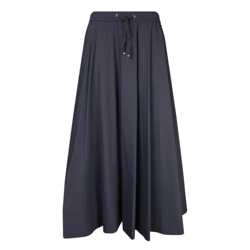 Herno Pleated Nylon Skirt Black 