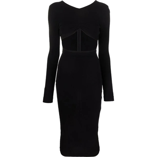 Dsquared2 Robes midi Dresses Black schwarz