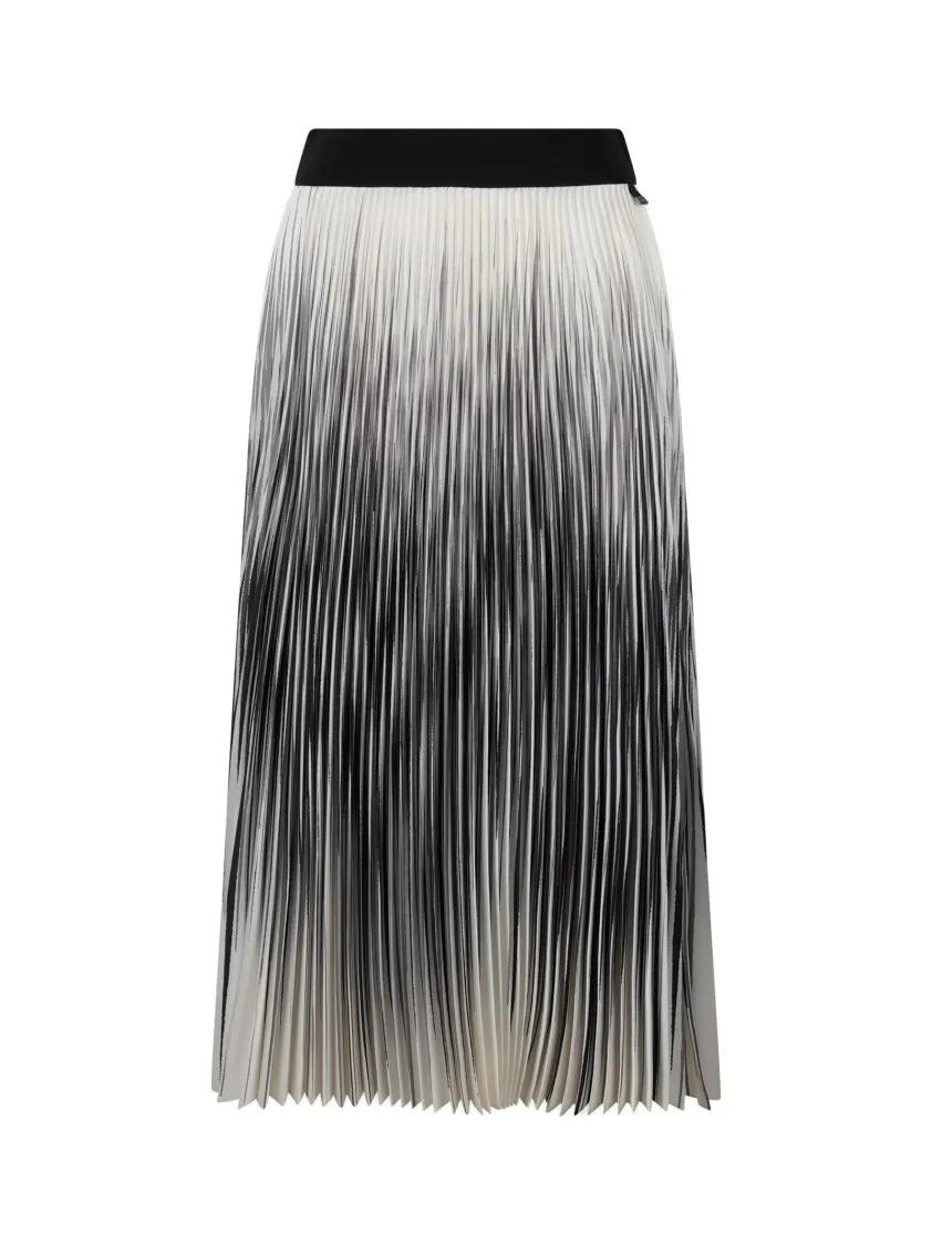 Thumbnail - Herno - Shades Of Plissé Skirt - Größe M - schwarz