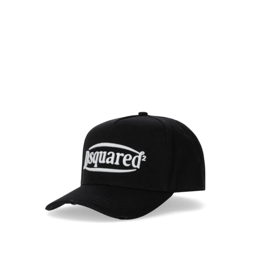 Dsquared2 Casquette de baseball DSQUARED2 SCHWARZE LOGO BASEBALLMÜTZE schwarz