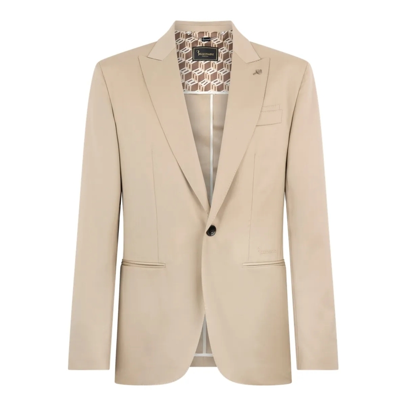 BILLIONAIRE Blazer Wool Blazer beige