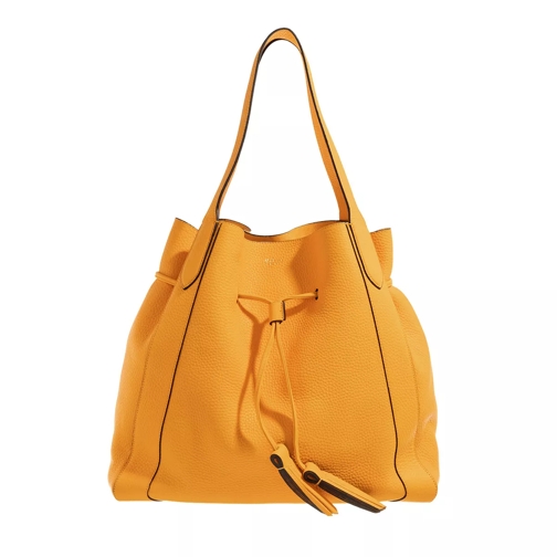 Mulberry Millie Drawstring Tote Bag Yellow Tote