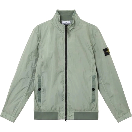 Stone Island Daunenjacken Crinkle Reps Jacket grün