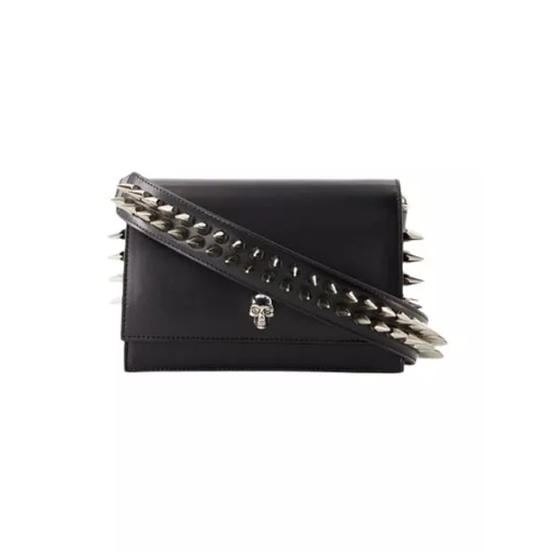 Alexander McQueen Skull Crossbody Bag - Leather - Black Black Cross body-väskor