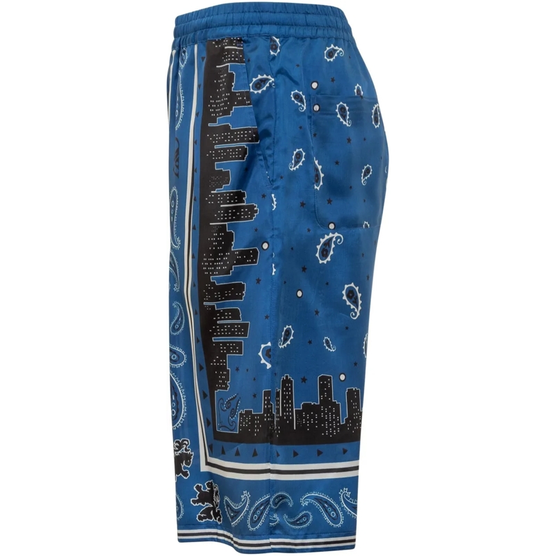 Off-White Shorts Shorts con Motivo Bandana blau(Image 3)