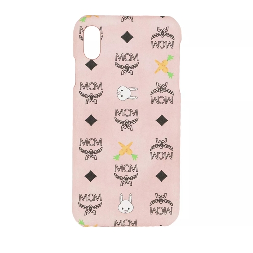 MCM Rabbit iPhone Case XS Max Soft Pink Telefonfodral