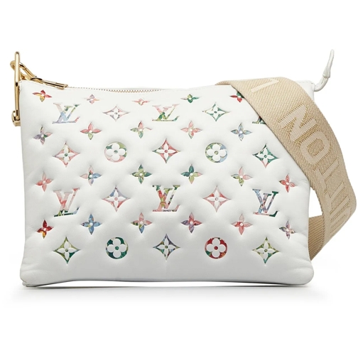 Louis Vuitton Sac à bandoulière 2020-2022 Monogram Garden Coussin PM weiß
