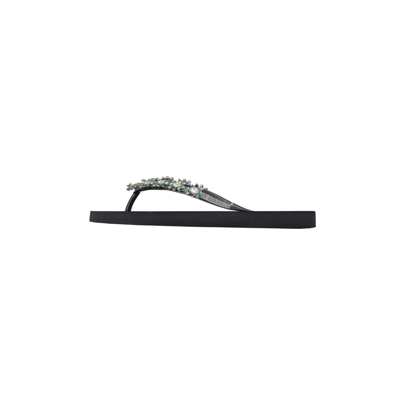 UZURII Flip Flops Zehentrenner Dolce Turqoise schwarz