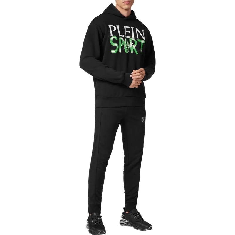 Plein Sport Top Hoodie schwarz(Image 4)
