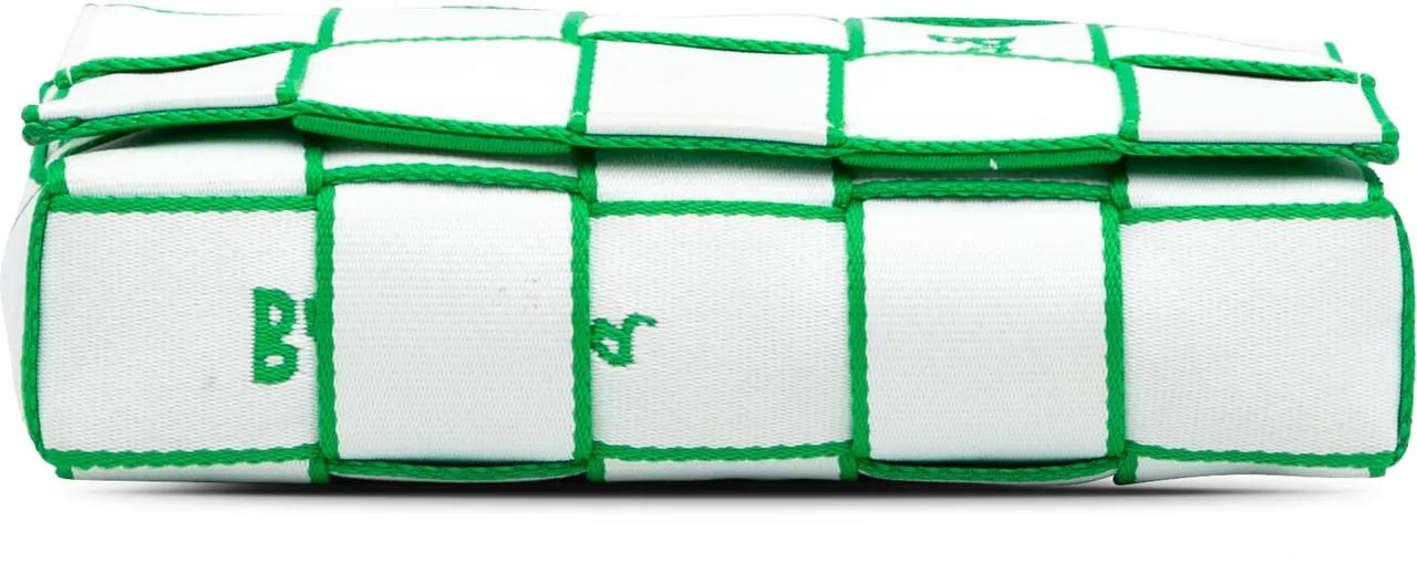 Thumbnail - Bottega Veneta Hobo Bags - Canvas Intrecciato Webbing Cassette Crossbody - Gr. unisize - in Weiß - für Damen