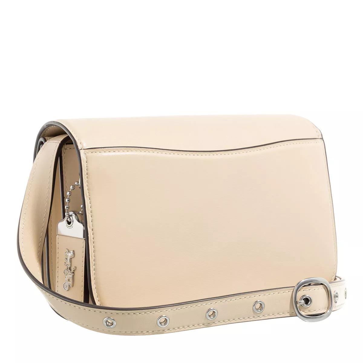 Coach Crossbody bags Luxe Refined Calf Idol Bag in beige