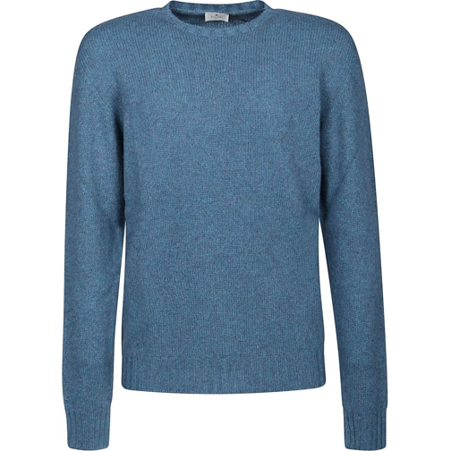 Etro  Sweater Multiyarn Blue blau