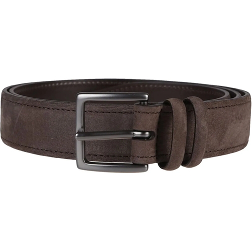 Orciani Gürtel Classic Nabucco Belt Brown schwarz