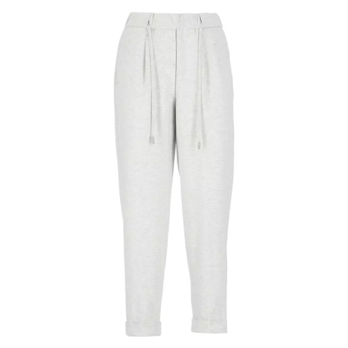 Peserico  Cotton Trousers Grey