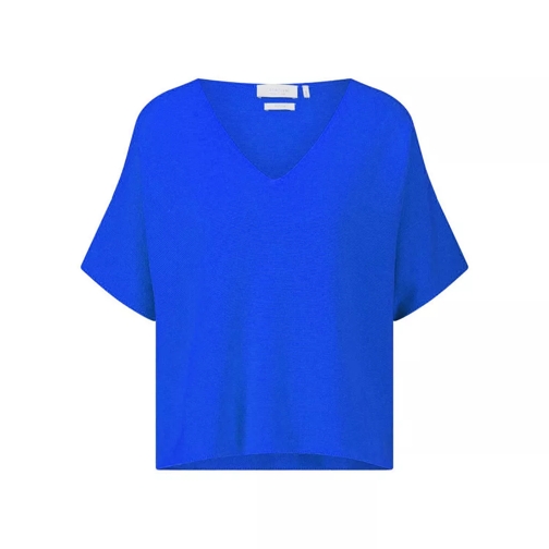 Rich & Royal Feinstrick Shirt aus Kaschmir-Mix 48104609415514 Blau 