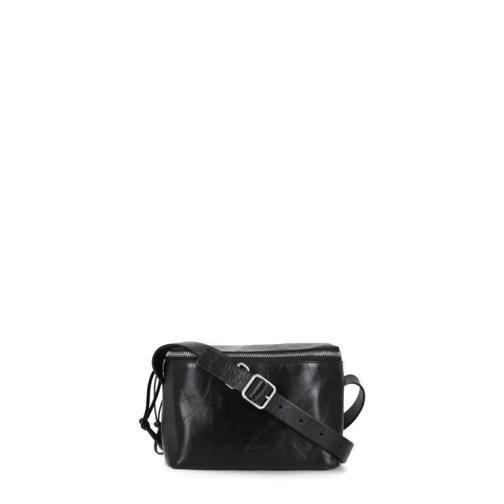 Jil Sander V-Sport Shoulder Bag Black Borsa a tracolla