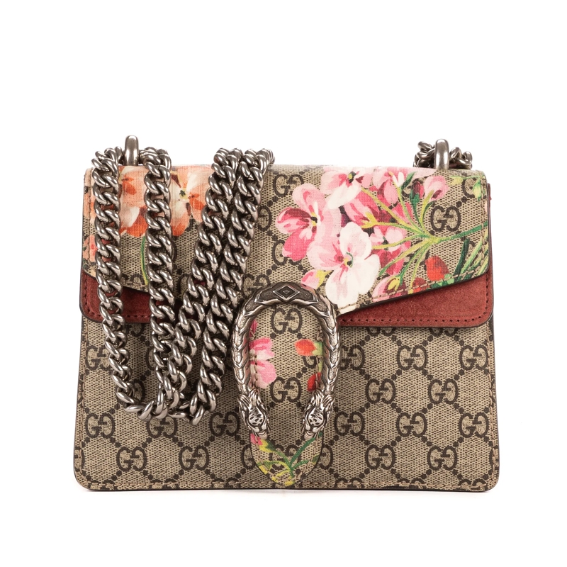 Gucci Crossbody Bag Blooms Dionysus Mini beige
