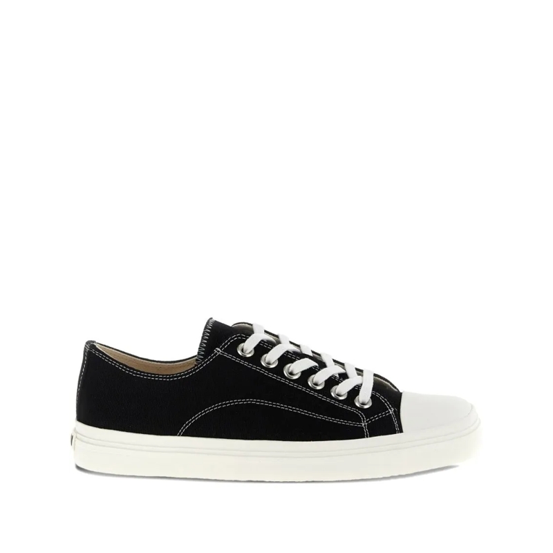Moschino Lage-top sneaker Low-Top Sneakers With Contrasting White Accents Black