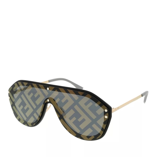 Fendi FF M0039/G/S Black Gold Sunglasses