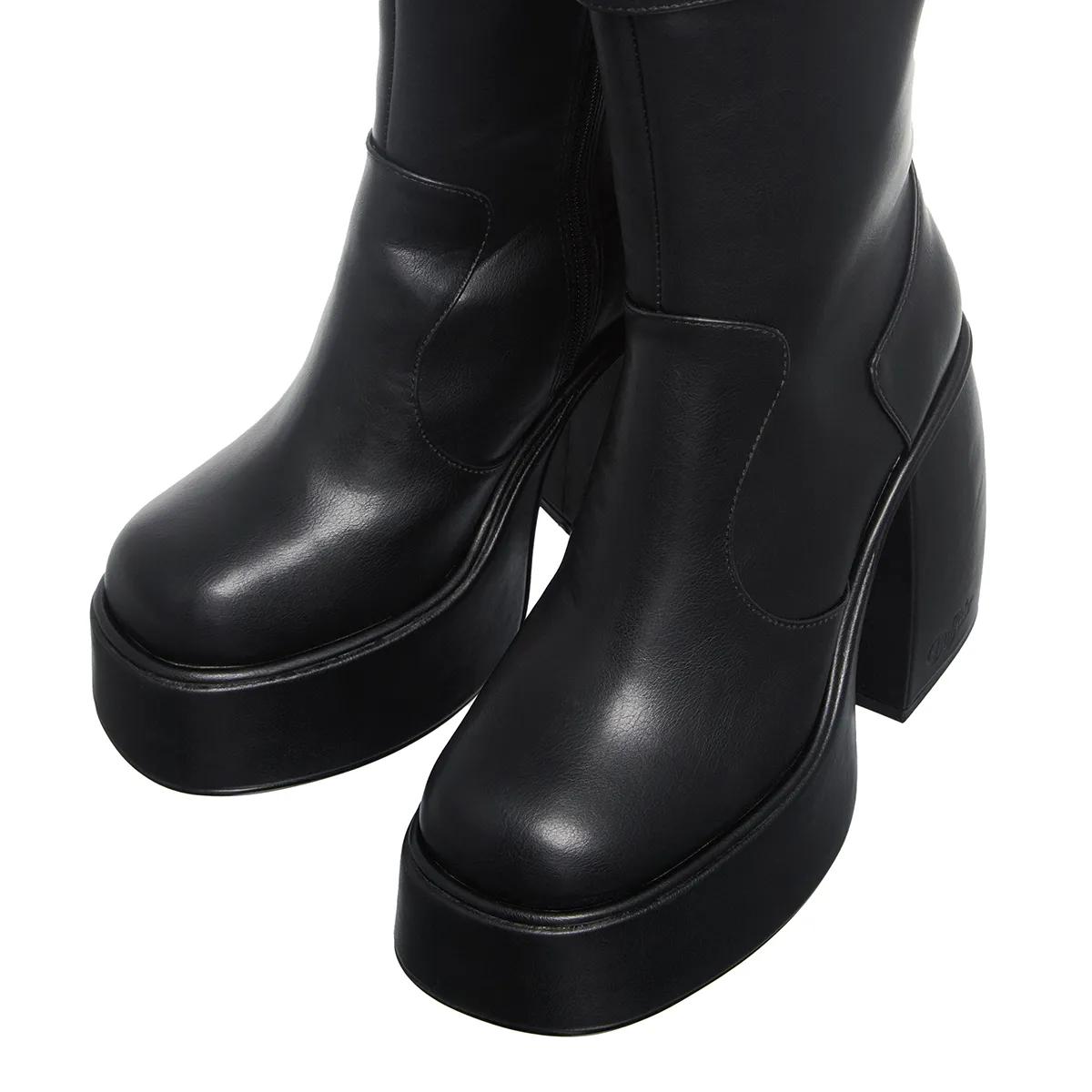 Thumbnail - Buffalo Stiefel & Boots - Heart Bootie Buckle - Gr. 40 (EU) - in Schwarz - für Damen