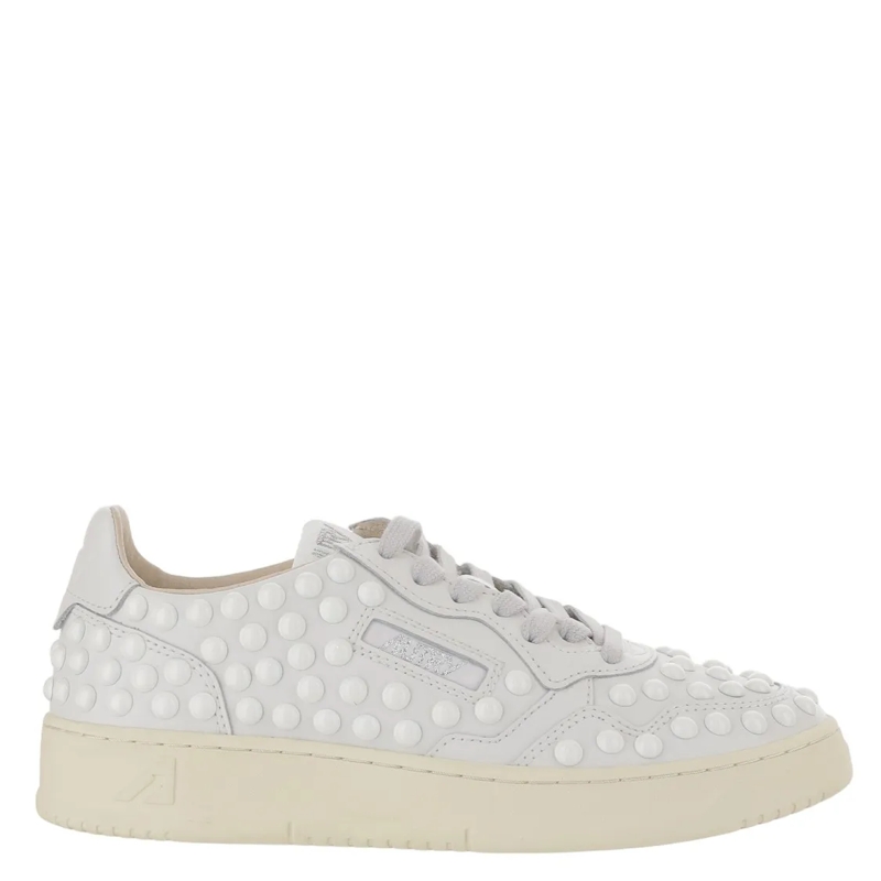 Autry International Lage-top sneaker Medalist Low Sneakers With Perforated Toe White